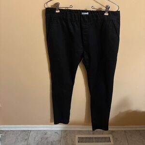 Bevy Flog black vertical stripe pull on pants